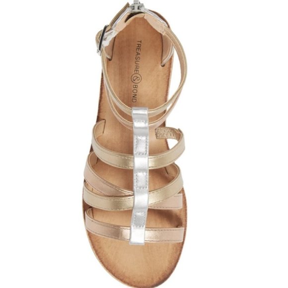 🆕️ NEW Alana Gladiator Sandal TREASURE & BOND 13, 1, 2, 3, 4 and 5 Kids - Picture 2 of 11